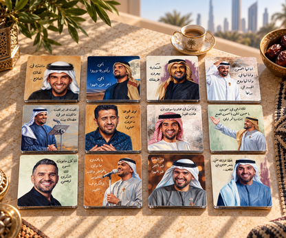 Hussein El Jasmi Coaster Set