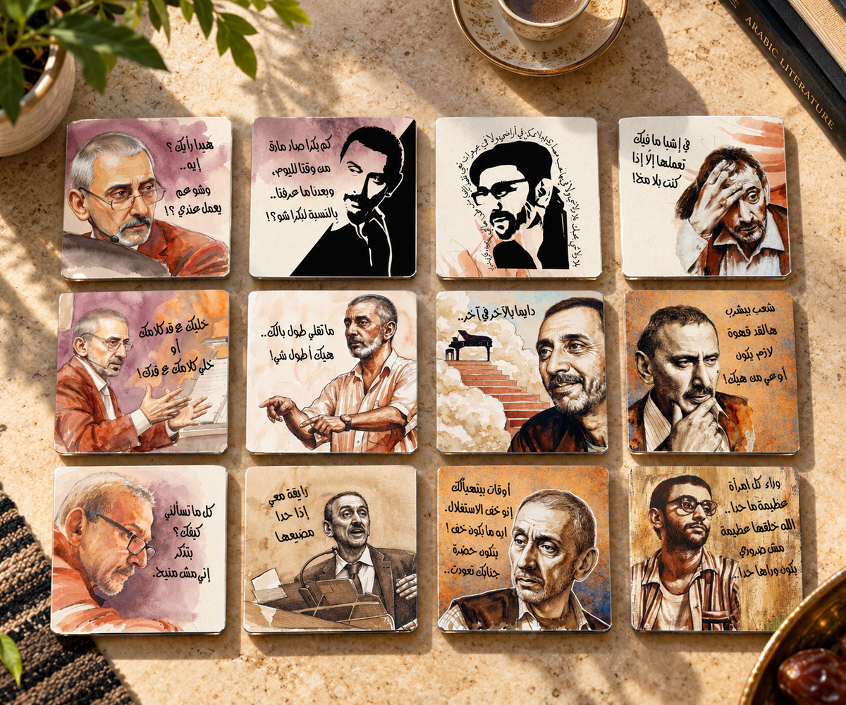 Ziad El Rahbani Coaster Set